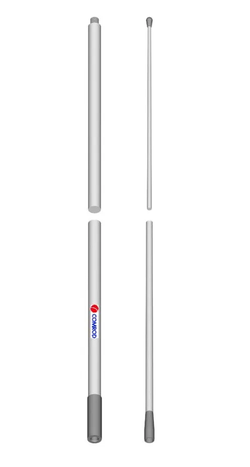 21090 – COMROD VHF Radio Antenna, For Use With VHF Marine Radio Monopole 16 Foot Length 9 dB Gain 156 To 162 MHz Freq...